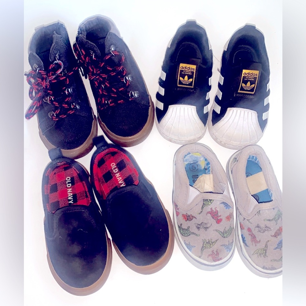Boys size 5 shoe lot